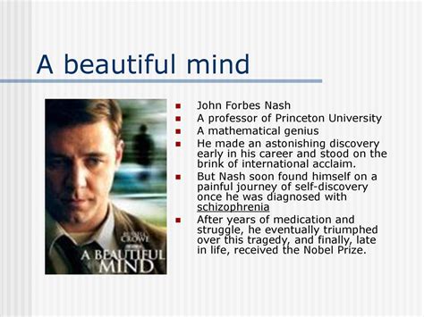 a beautiful mind common sense media|a beautiful mind schizophrenia examples.